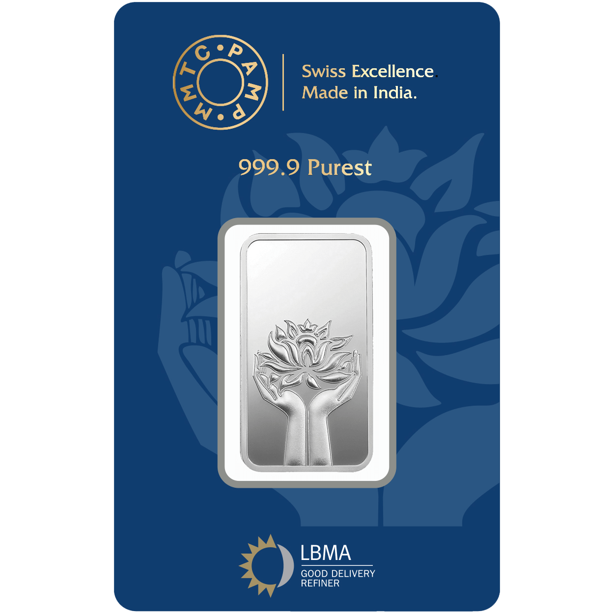 LOTUS (999.9) 10 GM SILVER BAR