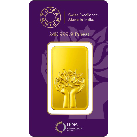 LOTUS 24K (999.9) 31.1 GM GOLD BAR