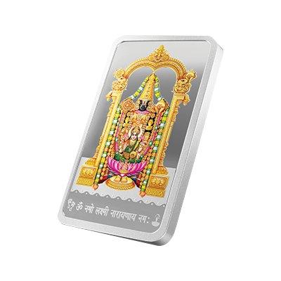 BALAJI LAXMI (999.9) PURITY 50 GM SILVER BAR