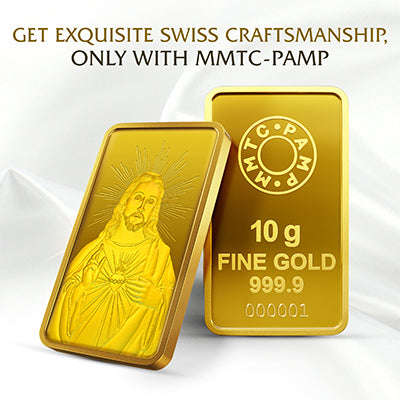 JESUS 24K (999.9) 10G GOLD BAR