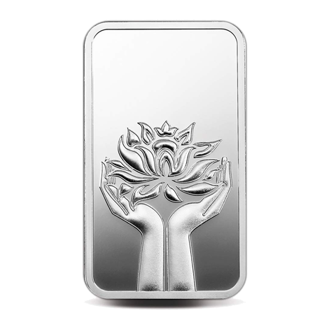 LOTUS 999.9 PUREST 50 GM SILVER BAR