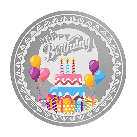 HAPPY BIRTHDAY (999.9) 20 GM SILVER COIN