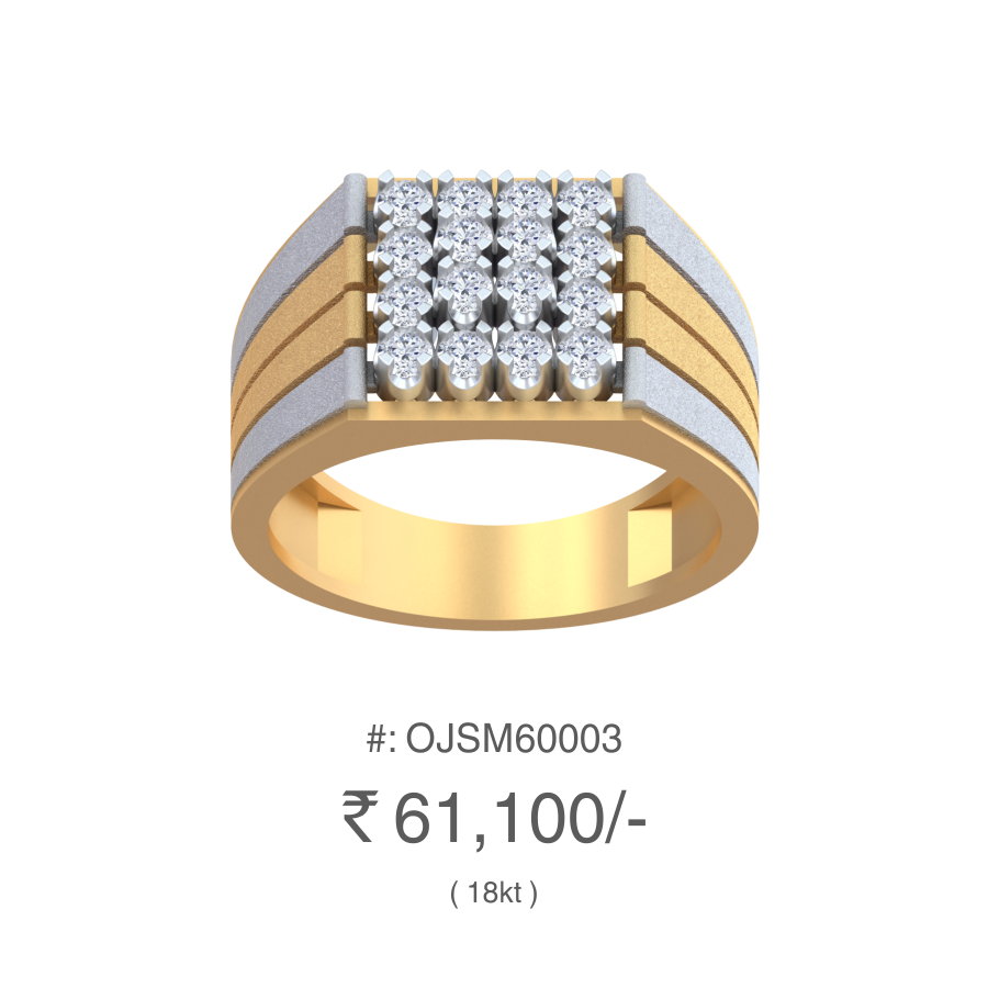 KISNA MEN'S RING OJSM60003