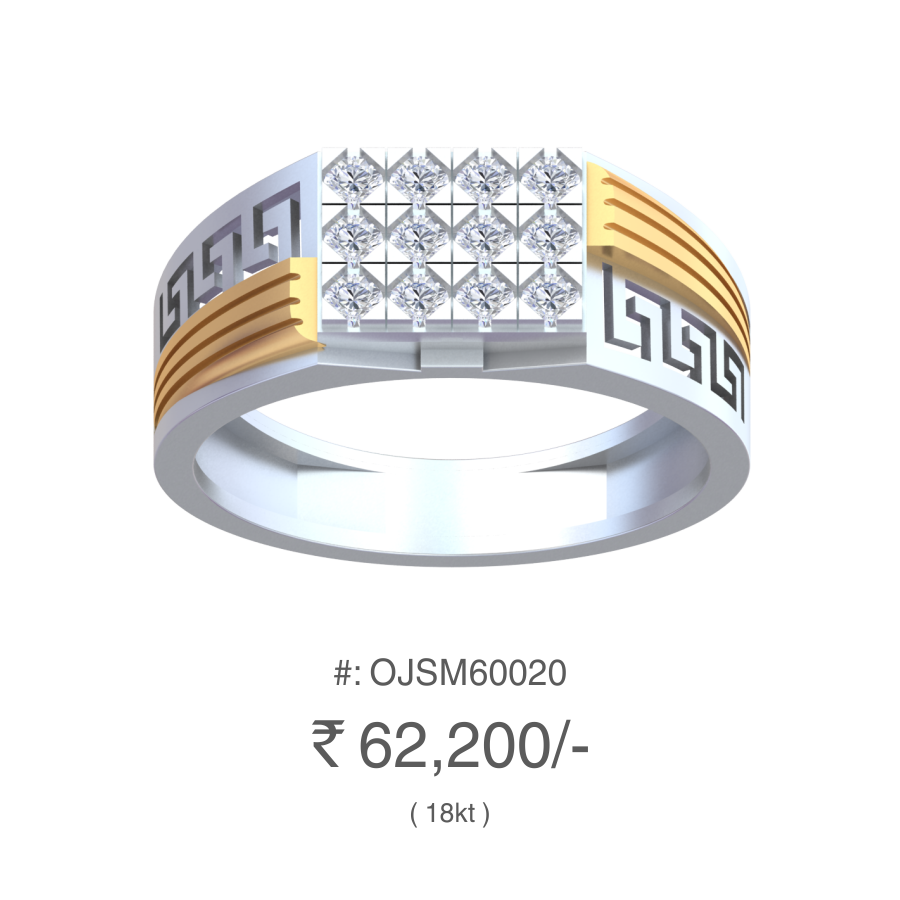 KISNA MEN'S RING OJSM60020