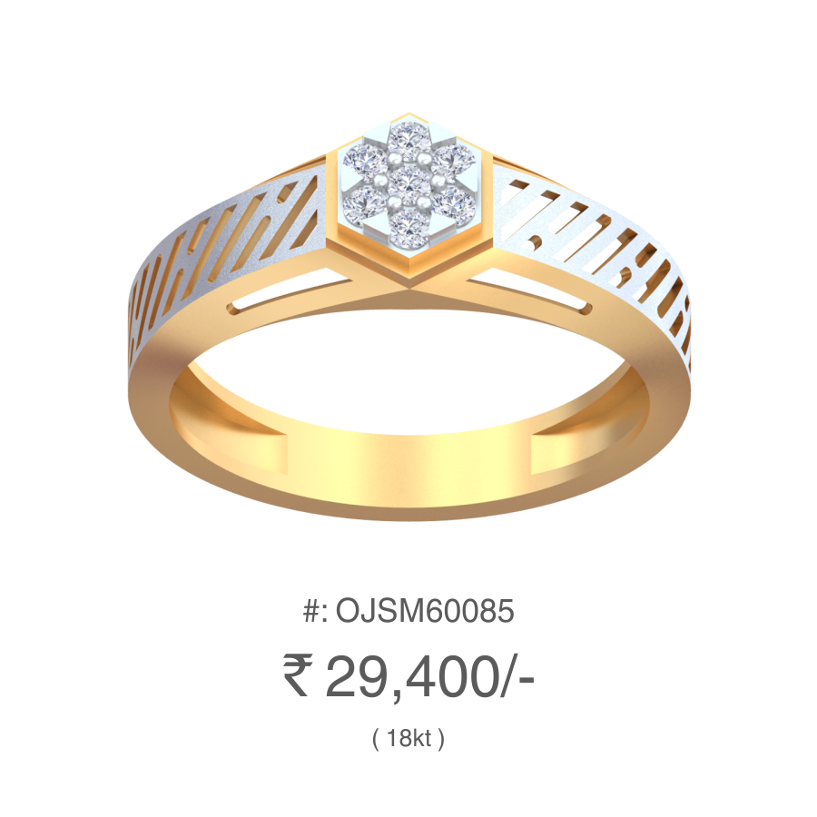 KISNA MEN'S RING OJSM60085