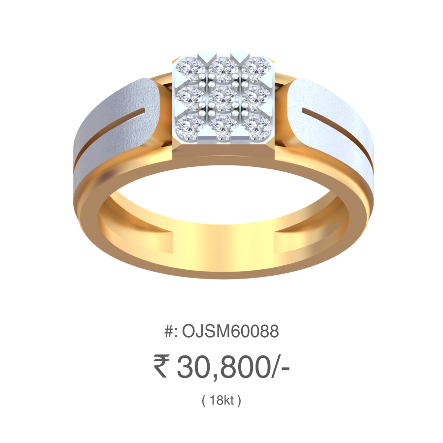 KISNA MEN'S RING OJSM60088