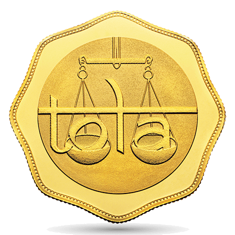 HALF-TOLA 24K (999.9) 5.8319 GM GOLD COIN