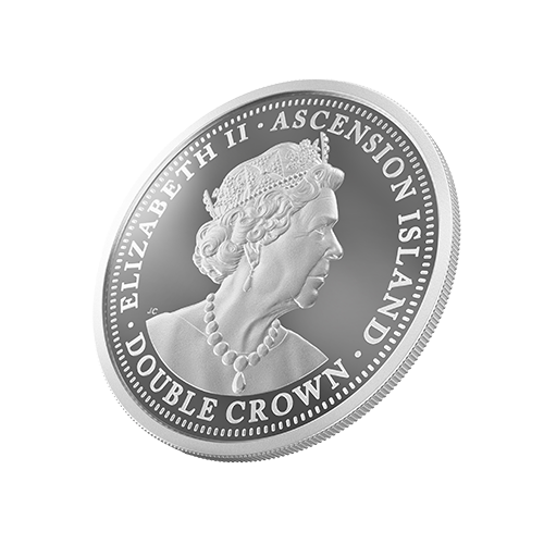 OXFORD MINT DOUBLE CROWN (999.9) PURITY 50 GM SILVER COIN