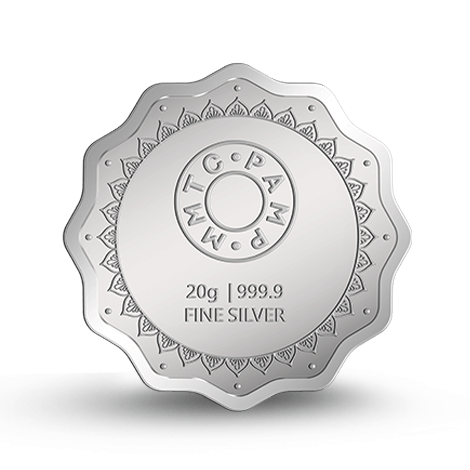 RAKSHA BANDHAN 20 GM 999.9 SILVER GIFTING COIN FOR SISTER