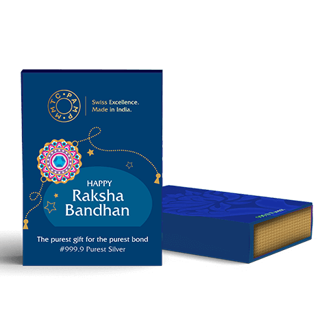 RAKSHA BANDHAN 20 GM 999.9 SILVER GIFTING COIN FOR SISTER