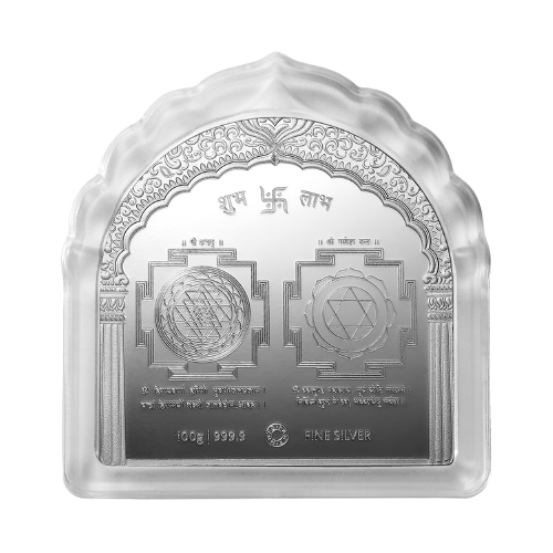 SUKH SAMRIDHI (999.9) 100 GM SILVER BAR