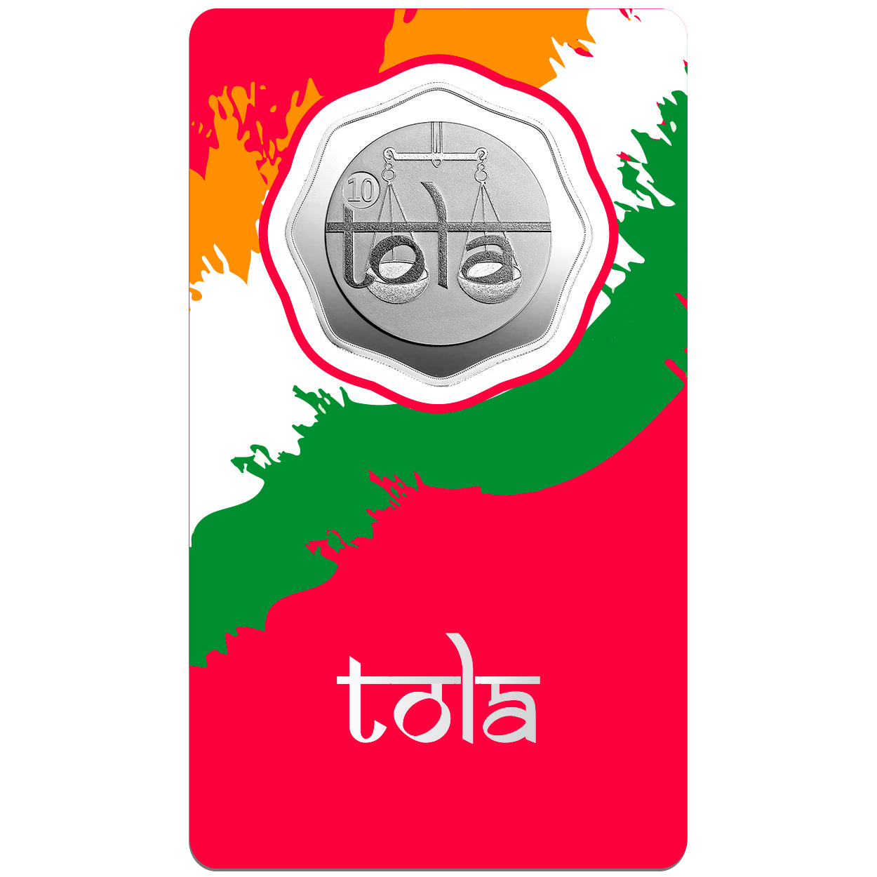 TOLA 999.9 PURITY 11.6638 GM SILVER COIN